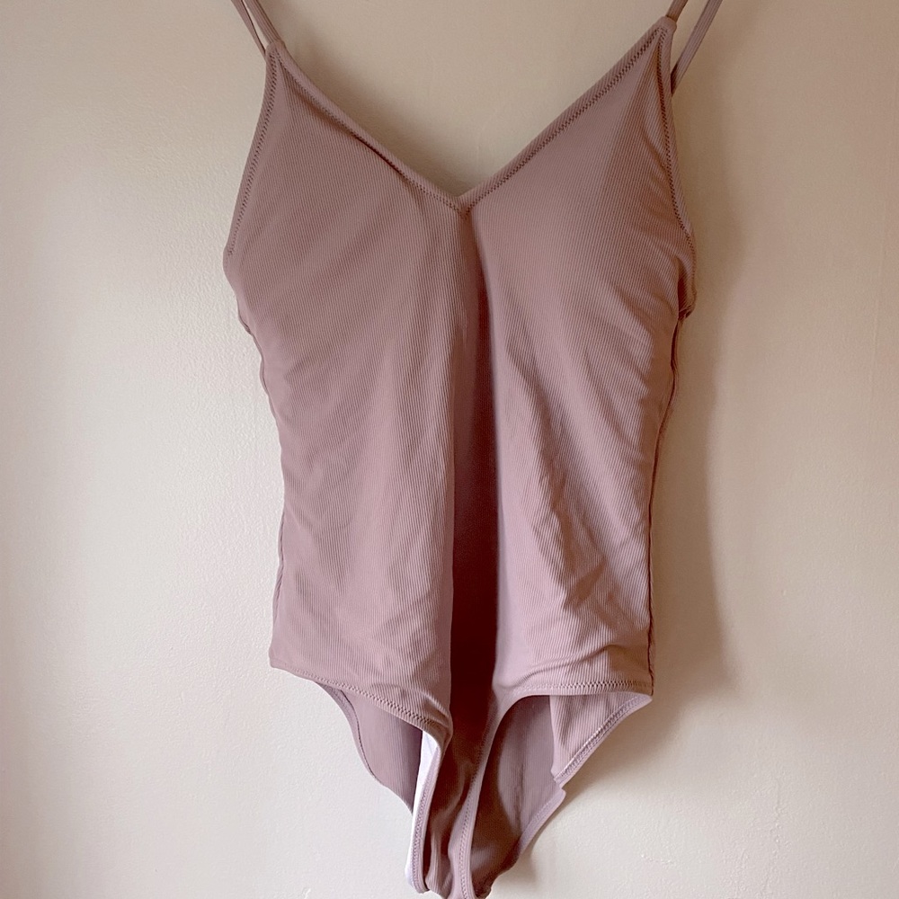 Purple One Piece Swimsuit